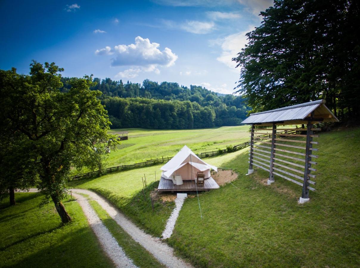 Puzman Farm Glamping Villa Radovljica Exterior photo